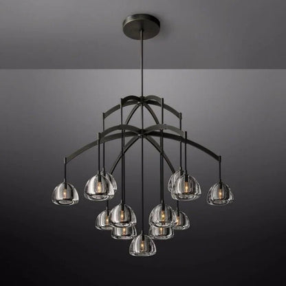 Hemisphere Round Chandelier 36″ 48” 60”