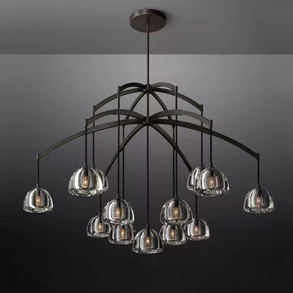Hemisphere Round Chandelier 36″ 48” 60”-Nobipets
