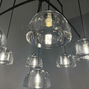 Hemisphere Round Chandelier 36″ 48” 60”-Nobipets