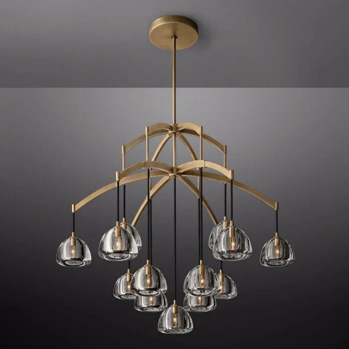 Hemisphere Round Chandelier 36″ 48” 60”