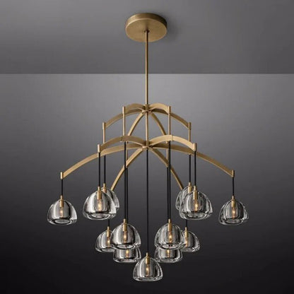 Hemisphere Round Chandelier 36″ 48” 60”