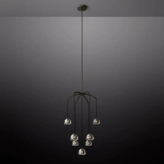 Hemisphere Round Chandelier 36″ 48” 60”