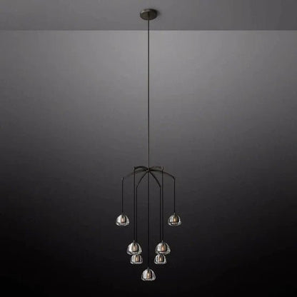 Hemisphere Round Chandelier 36″ 48” 60”