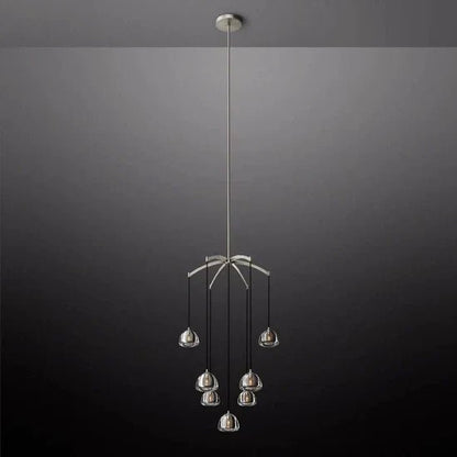 Hemisphere Round Chandelier 36″ 48” 60”