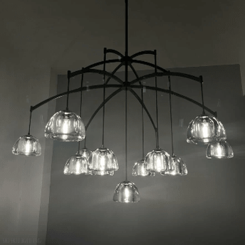 Hemisphere Round Chandelier 36″ 48” 60”-Nobipets