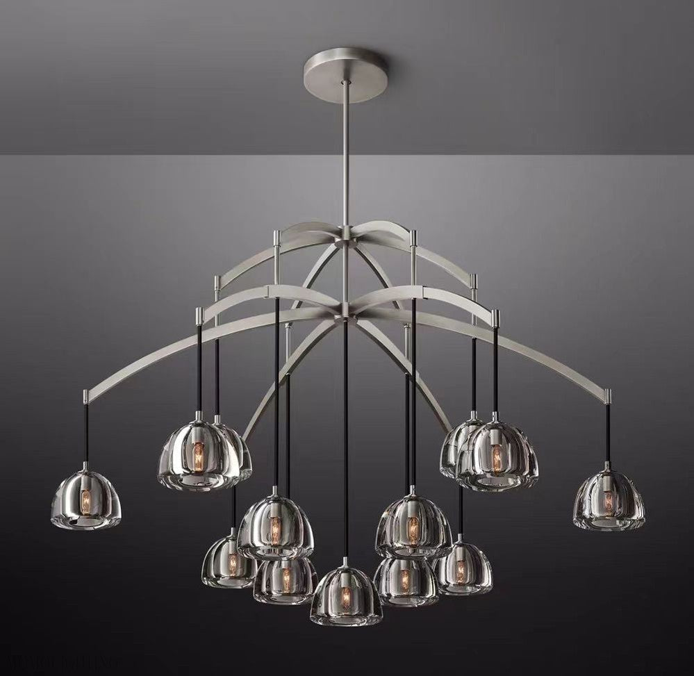 Hemisphere Round Chandelier 36″ 48” 60”-Nobipets