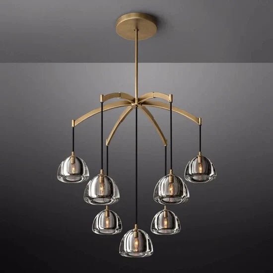 Hemisphere Round Chandelier 36″ 48” 60”