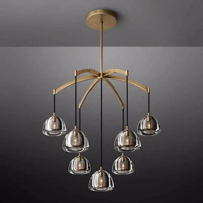 Hemisphere Round Chandelier 36″ 48” 60”