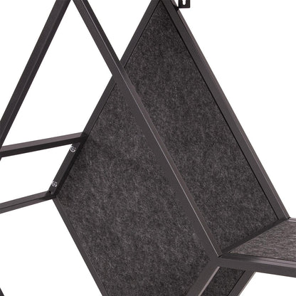 HexaHaus – Modern Modular Wooden Cat House with Scratch Panels