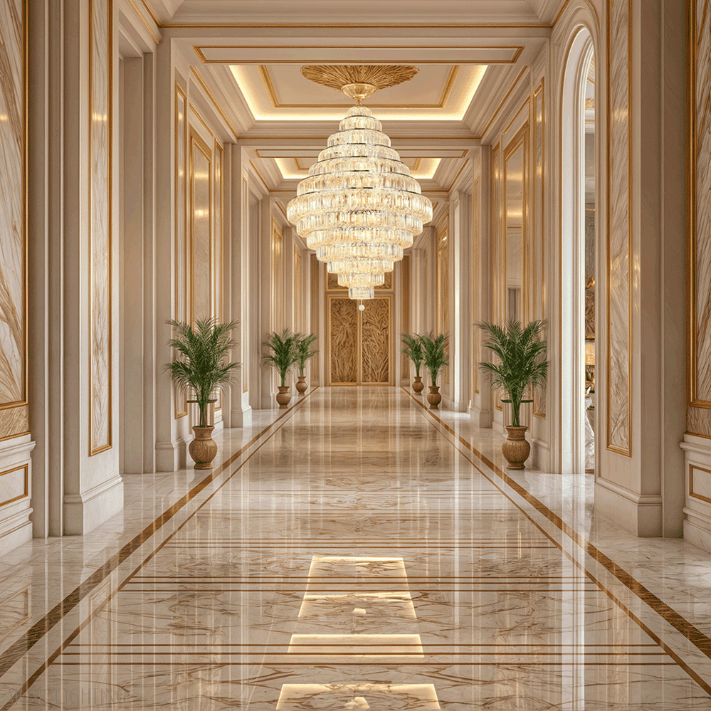 Hilton Foyer & Staircase Chandelier-Nobipets