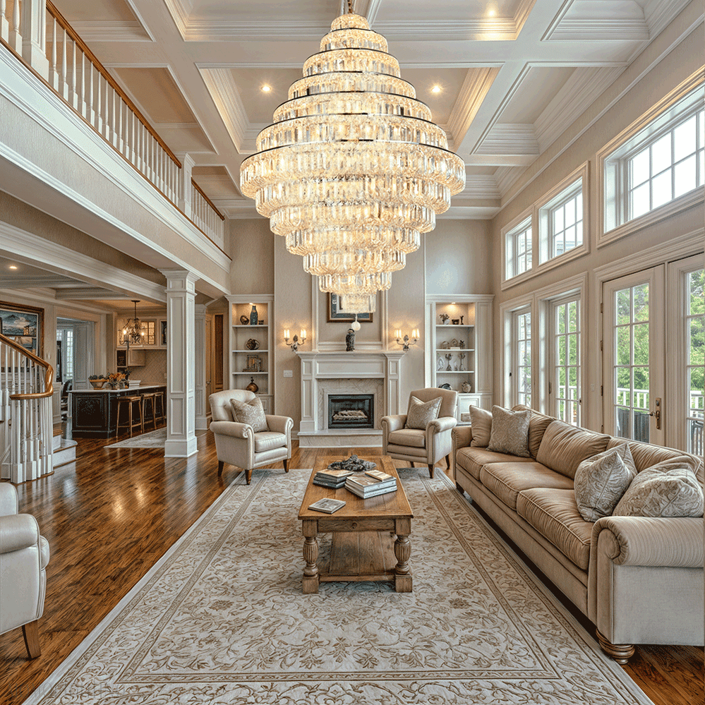Hilton Foyer & Staircase Chandelier-Nobipets