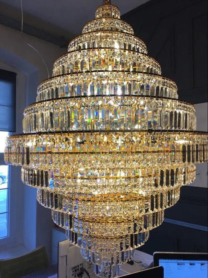 Hilton Foyer & Staircase Chandelier-Nobipets