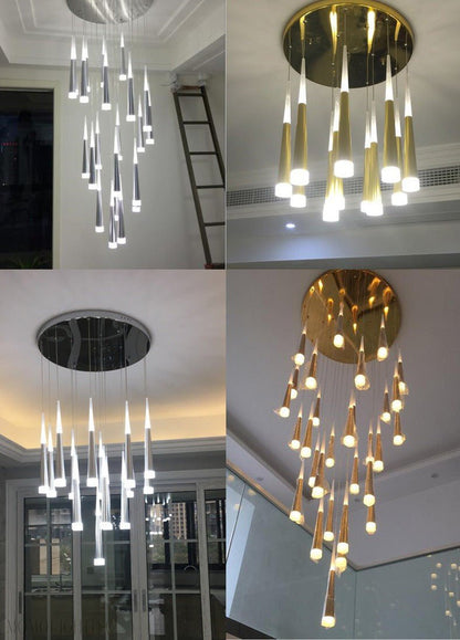 Imogene Round & Rectangular Chandelier-Nobipets