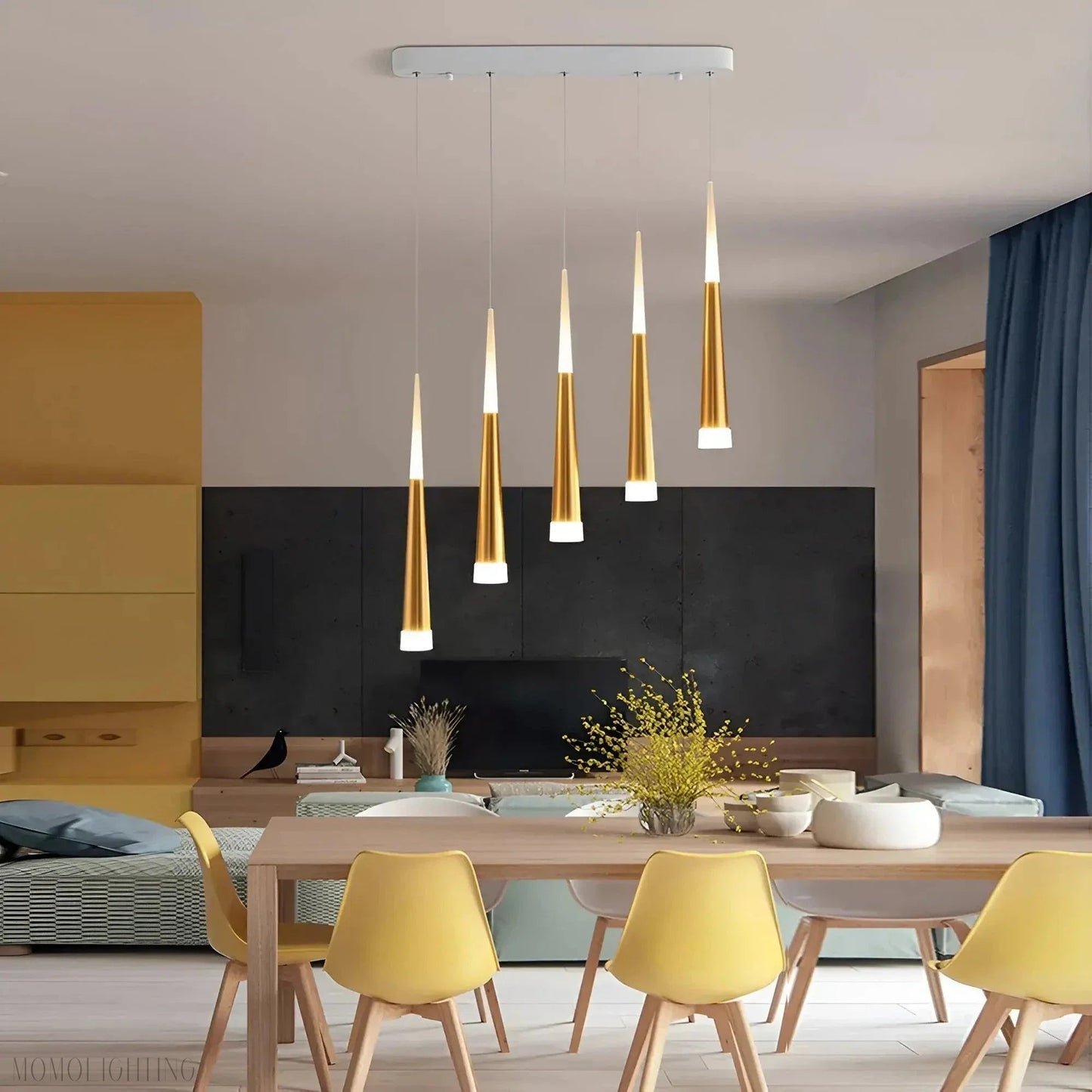 Imogene Round & Rectangular Chandelier-Nobipets