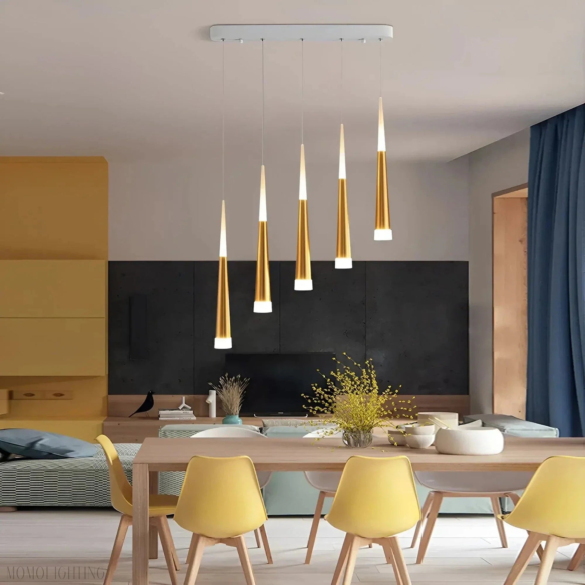 Imogene Round & Rectangular Chandelier-Nobipets