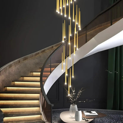 Imogene Round & Rectangular Chandelier-Nobipets