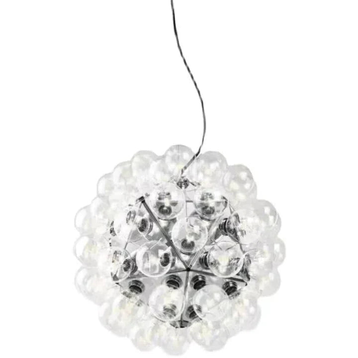 Italian Designer Creative Glass Ball Chandelier Scandinavian Dandelion Hallway/Entryway/Staircase Light Fixture-Nobipets