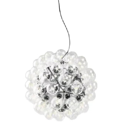 Italian Designer Creative Glass Ball Chandelier Scandinavian Dandelion Hallway/Entryway/Staircase Light Fixture-Nobipets