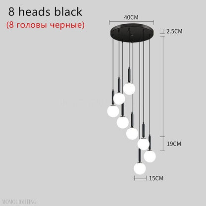 Jane Balls Foyer Living Room Chandelier 3 Sizes-Nobipets