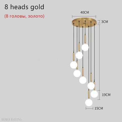 Jane Balls Foyer Living Room Chandelier 3 Sizes-Nobipets