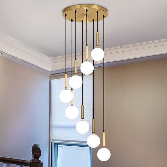 Jane Balls Foyer Living Room Chandelier 3 Sizes-Nobipets