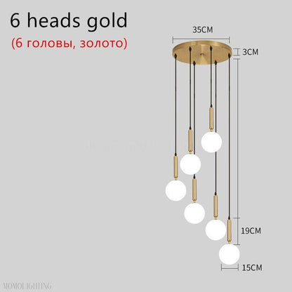 Jane Balls Foyer Living Room Chandelier 3 Sizes-Nobipets