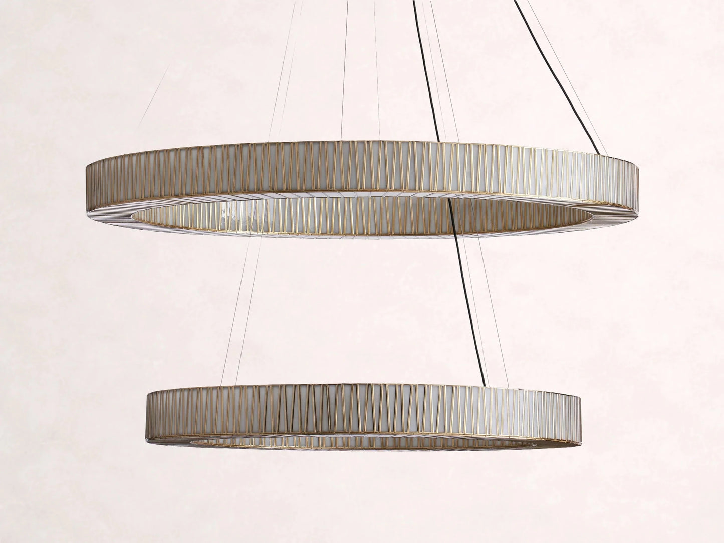 Jeunet 2-Tier Round Chandelier