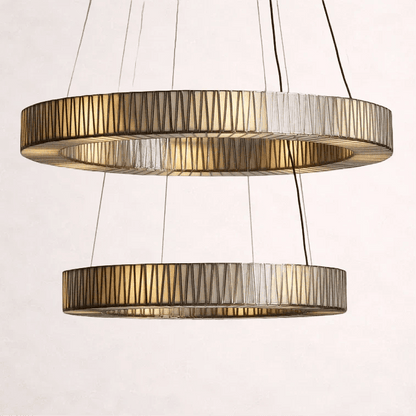 Jeunet 2-Tier Round Chandelier