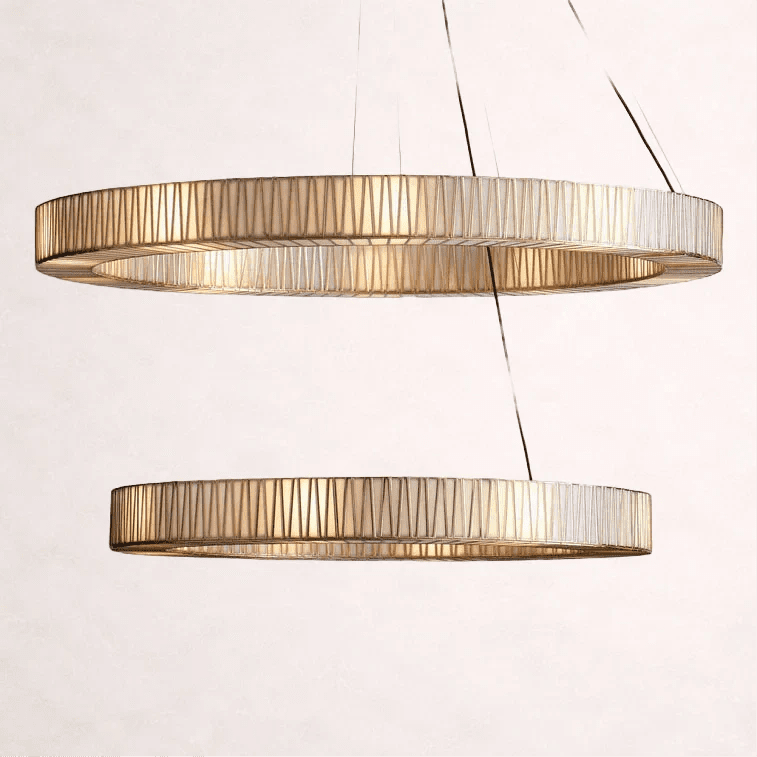 Jeunet 2-Tier Round Chandelier