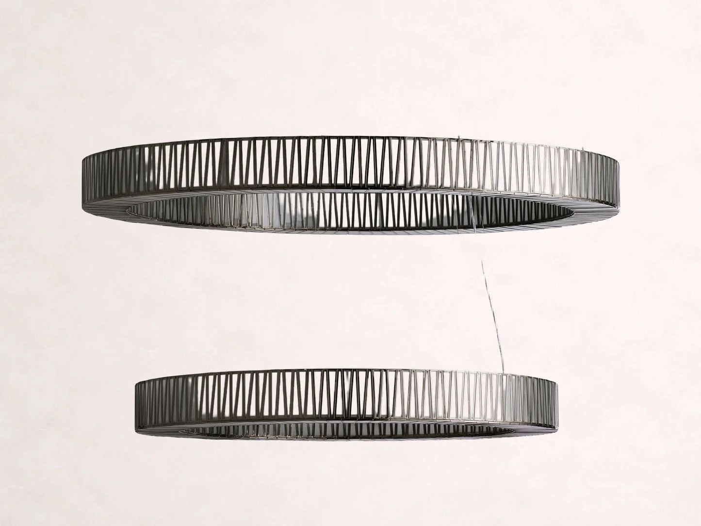 Jeunet 2-Tier Round Chandelier