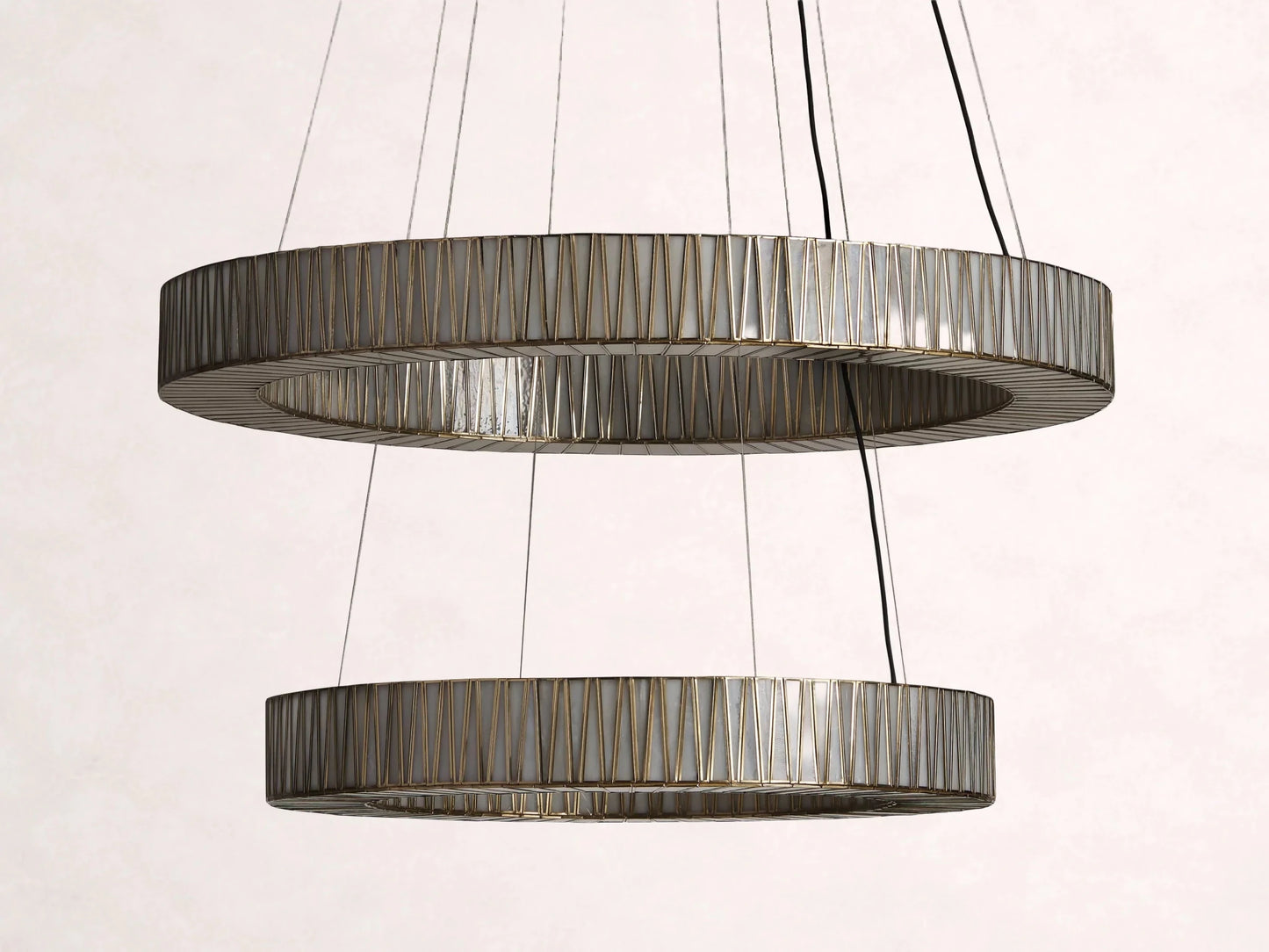 Jeunet 2-Tier Round Chandelier
