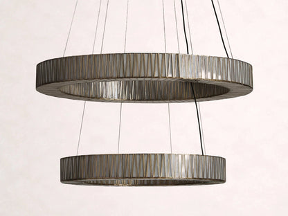 Jeunet 2-Tier Round Chandelier