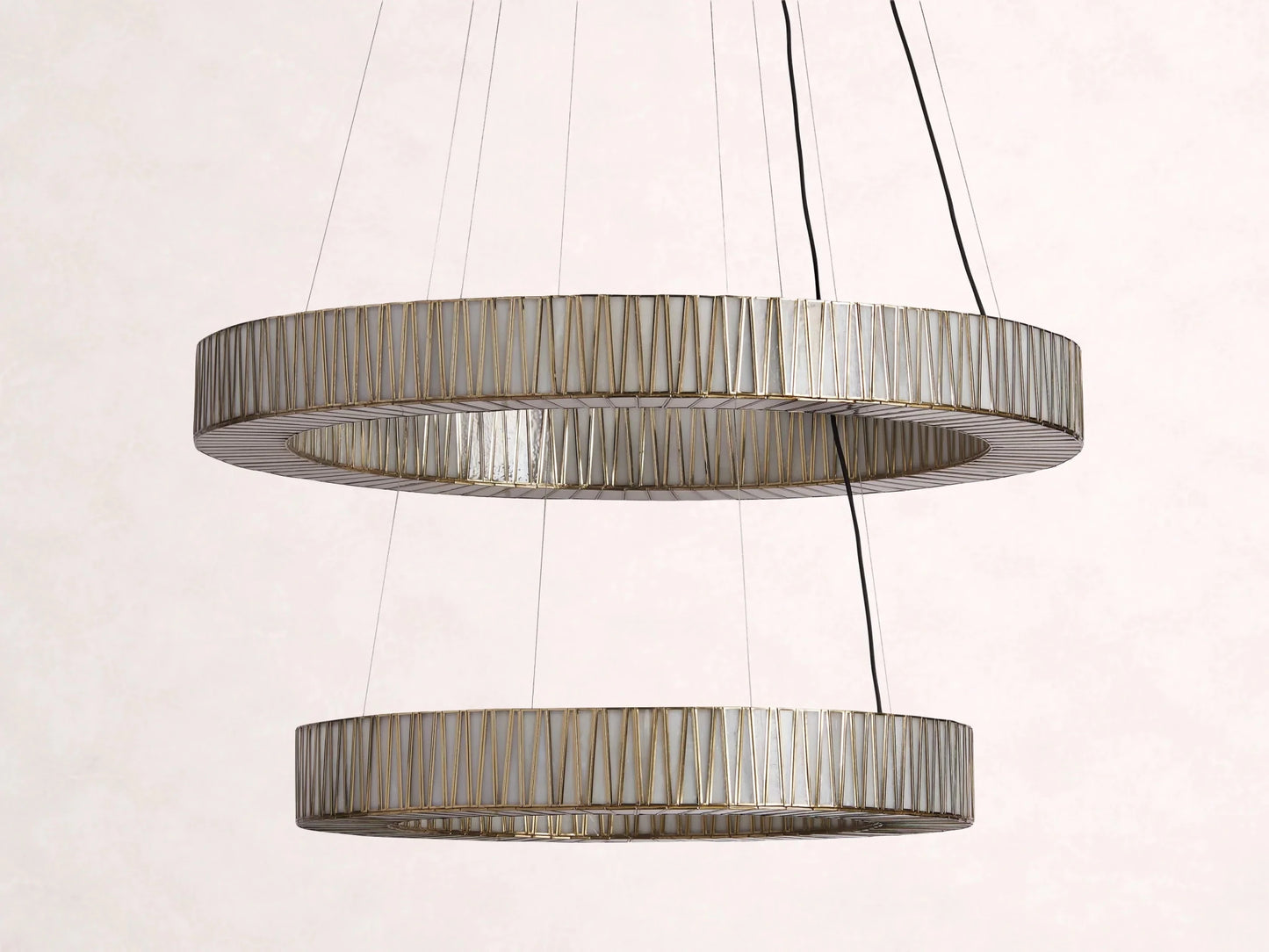 Jeunet 2-Tier Round Chandelier