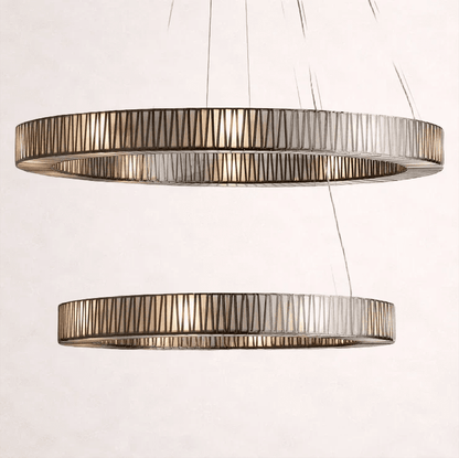 Jeunet 2-Tier Round Chandelier