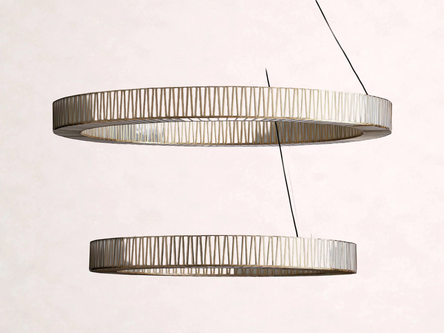 Jeunet 2-Tier Round Chandelier
