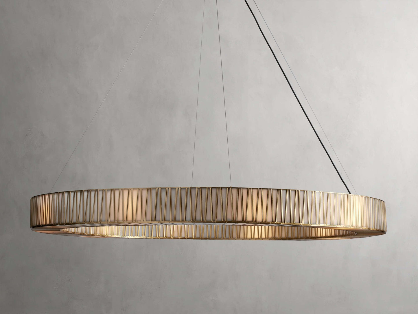 Jeunet Round Chandelier 24" 36" 42" 60''