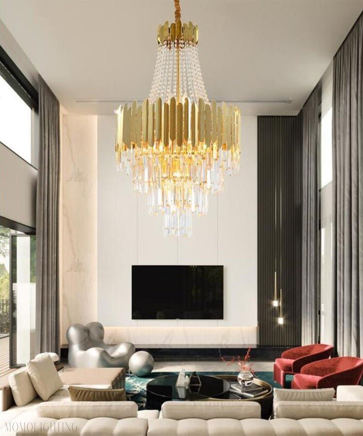 Kubica Crystal Chandelier-Nobipets