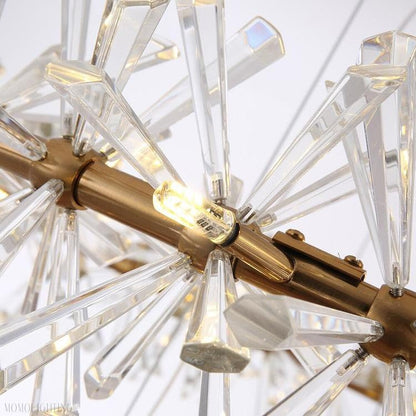 Kylia 2 Tier Ring Crystal Chandelier 60”-Nobipets