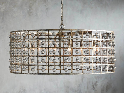 La Cage Round Chandelier 6/8/12 Light-Nobipets