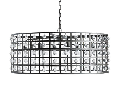 La Cage Round Chandelier 6/8/12 Light-Nobipets