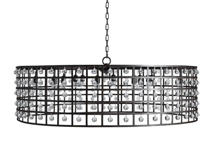 La Cage Round Chandelier 6/8/12 Light-Nobipets