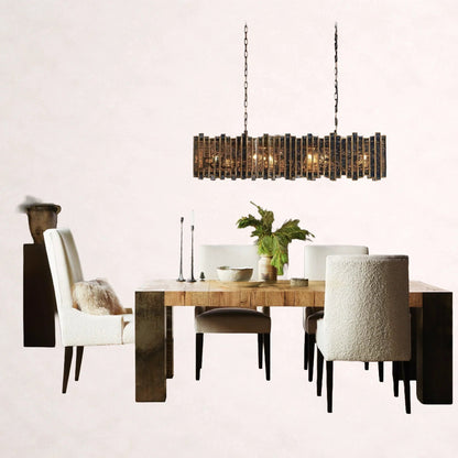 Laila Rectangular Chandelier
