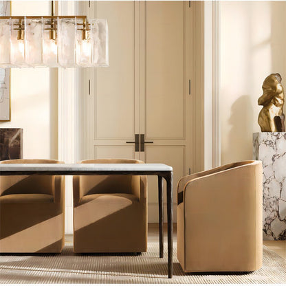 Lattic Rectangle Chandelier 67"-Nobipets