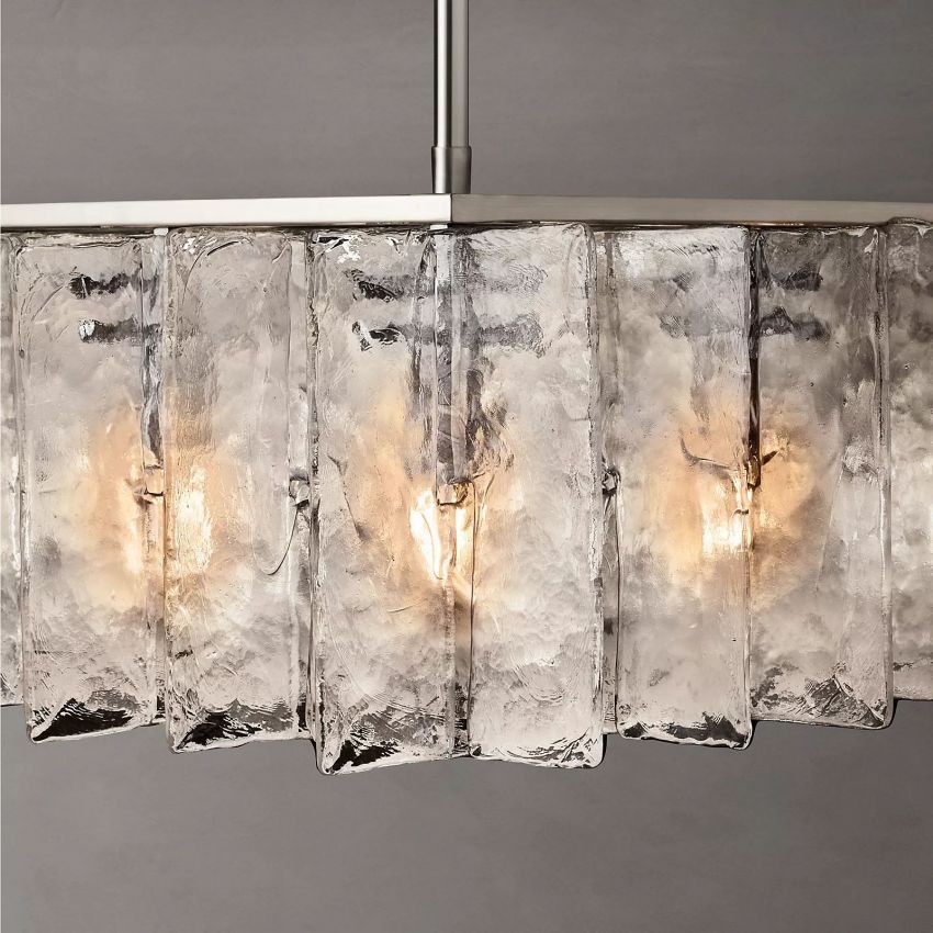 Lattic Square Chandelier 37"-Nobipets