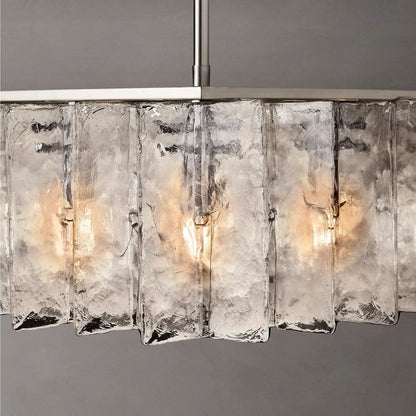 Lattic Square Chandelier 37"-Nobipets