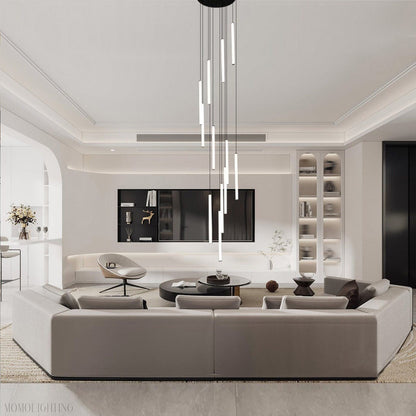 Leonardo Branch Glass Chandelier-Nobipets