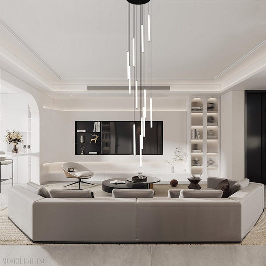 Leonardo Branch Glass Chandelier-Nobipets