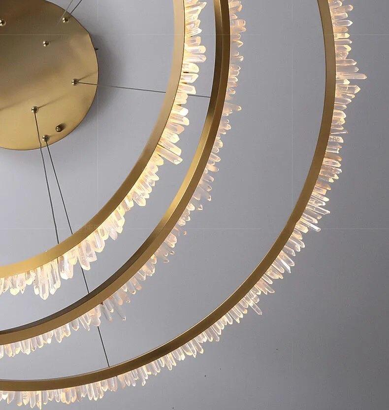 Leti multiple round Chandlier