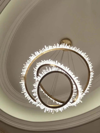 Leti multiple round Chandlier