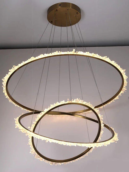 Leti multiple round Chandlier